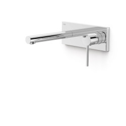 Façade mitigeur lavabo Chrome - TRES 06230031 