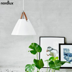 Suspension STRAP 27 Blanc Opale E27 - Design For The People by Nordlux 84313001