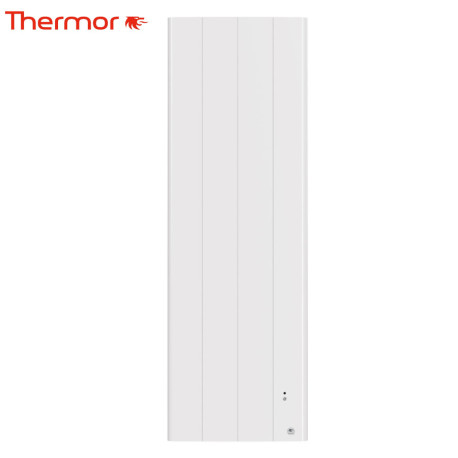 Radiateur chaleur douce BILBAO 4 connecté Vertical 1500W Blanc Brillant - THERMOR 494833