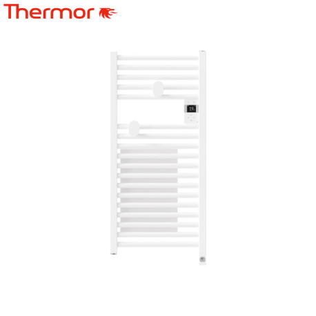 Sèche-serviettes électrique Etroit 1300W (1000W+300W) RIVA 5 soufflant - Thermor