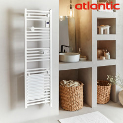 Sèche-serviettes électrique soufflant connecté 1500W Anthracite DORIS NEO Etroit - ATLANTIC 851288