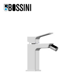 Mitigeur mécanique pour bidet avec vidage et flexible en acier inoxydable AKI - BOSSINI Z00708030