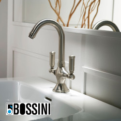 Mélangeur pour lavabo avec bec mobile et vidage LIBERTY LINE - BOSSINI Z00130021