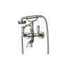 Groupe mitigeur bain/douche avec inverseur, poignée et flexible double agrafage LIBERTY LINE - BOSSINI Z00110021