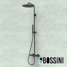 Ensemble mitigeur colonne de douche noir BLACK & WHITE - BOSSINI L10092045