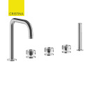 Bain Douche Melangeur Sur Gorge Rota Chrome - CRISTINA ONDYNA RT12151 