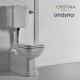 Bloc WC réservoir mi-haut complet en céramique blanc WALDORF - CRISTINA ONDYNA WD4116