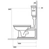 BLOC WC WALDORF MI-HAUT COMPLET - CRISTINA ONDYNA WD4116