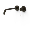 Façade mitigeur lavabo Noir bronze - TRES 26230022KMB