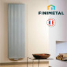 Radiateur vertical FINIMETAL 1250W Fluide caloporteur YALI V 5118120P