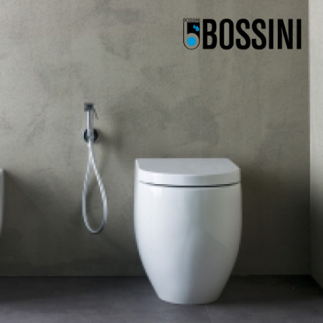 Ensemble WC avec flexible et douchette Chromé APICE - BOSSINI CE4002B030