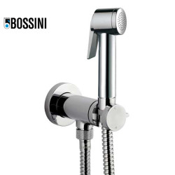 Kit mitigeur progressif WC, douchette et flexible 125 cm or Paloma-flat - Bossini E37011021