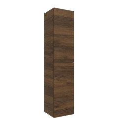 Colonne ALLIANCE 1600 Réversible 2 portes push NOYER MAYA 350 x 1600 x 349 mm - SALGAR 102835