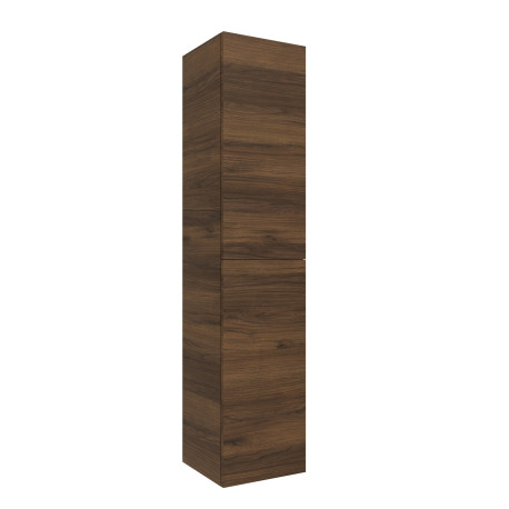 Colonne ALLIANCE 1600 Réversible 2 portes push NOYER MAYA 350 x 1600 x 349 mm - SALGAR 102835