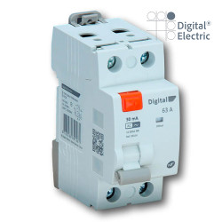 Interrupteur différentiel 2x40A/30mA Type AC - Digital electric 03412