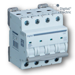 Disjoncteur 4x20A C10 kA - Digital electric 02166