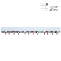 Peigne Cuivre Tetra 63A 12 Modules - Digital electric 06156