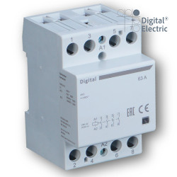 Contacteur 4x63A 400Vac 4NO - Digital electric 04526