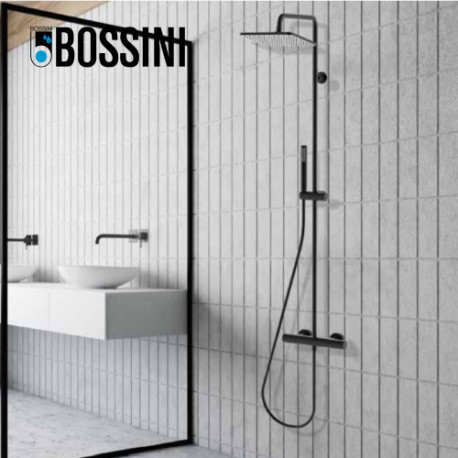 Kit colonne de douche Thermostatique blanc Cosmo - Bossini L10103045