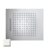 Plafond de douche 3 jets et flexible blanc mat Dream - BOSSINI H389300045