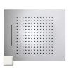 Plafond de douche à 2 jets et avec flexible blanc mat Dream - BOSSINI H389250045