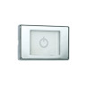 Plafond de douche 4 jets LED RGB, et flexible chromé Dream - BOSSINI H389090030