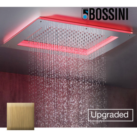 Cadre rétrofit à LED chromothérapie bronze pour plafonds de douche - Bossini HI0001022