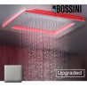 Cadre rétrofit à LED chromothérapie bronze pour plafonds de douche - Bossini HI0001022