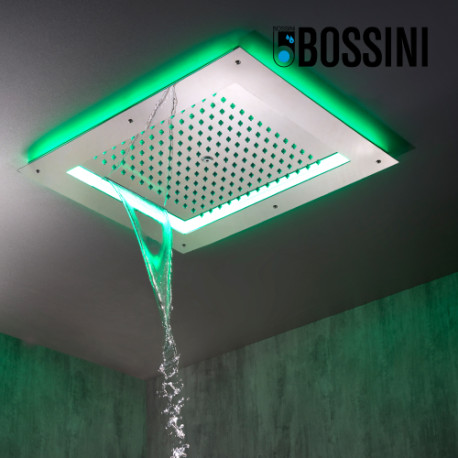 Cadre rétrofit à LED chromothérapie or pour plafonds de douche - Bossini HI0925021