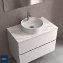 Vasque à poser BICA solid surface Blanc Mat - SALGAR 97647