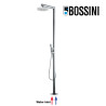 Colonne de douche extérieure à mitigeur double progressif chromé NEK - Bossini L00380030