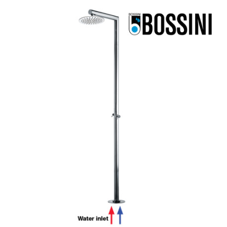 Colonne de douche pour piscine 2 robinets chromé NEK - Bossini L00384030