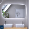 Miroir horizontal/vertical avec led 600 x 900 mm LOUIS 600 - SALGAR 97641