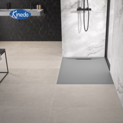 Receveur extra-plat 100x90 Kineline BPC Gris pierre - KINEDO RD2001P