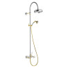 Colonne de douche chambord retro complete vieux bronze mat - CRISTINA ONDYNA CH17393 