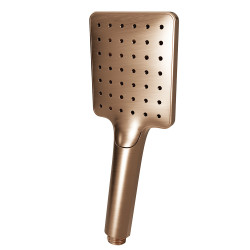 Douchette monojet carree or rose brosse - CRISTINA ONDYNA PD18534P 