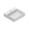 Vasque lavabo céramique premium 50 blanc brillant - CRISTINA ONDYNA PR504701 