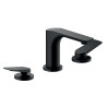 Lavabo melangeur 3 trous blade black mat - CRISTINA ONDYNA BA20513 