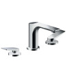 Lavabo melangeur 3 trous blade chrome - CRISTINA ONDYNA BA20551 