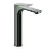 Mitigeur lavabo haut avec vidage up&down chrome noir brosse - CRISTINA ONDYNA BA22275 