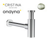 Siphon lavabo inox 316 - CRISTINA ONDYNA AX39328 