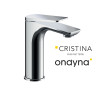 Mitigeur lavabo regular blade avec vidage up&down chromé - CRISTINA ONDYNA BA22051 