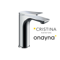 Mitigeur lavabo regular sans vidage chrome - CRISTINA ONDYNA BA92051 