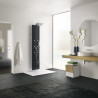  Colonne de douche Aquaglass Noir - KINEDO CD220N