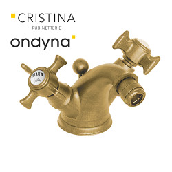 Bidet chambord vieux bronze mat +vidage - CRISTINA ONDYNA CH11693 