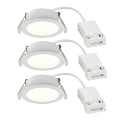 Spot encastré - OLEA - Matière plastique - Blanc - LED Module Incl. NORDLUX 2510400101 