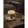 Lampe à poser - GLOSSY - Marbre - Beige - E14 DESIGN FOR THE PEOPLE 2520015009 