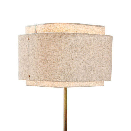 Lampadaire - TAKAI - Métal - Beige - E27 DESIGN FOR THE PEOPLE 2520054018 