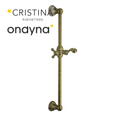 Barre de douche retro - CRISTINA ONDYNA PD06593 