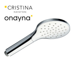 Douchette monojet ronde chrome - CRISTINA ONDYNA PD18451 